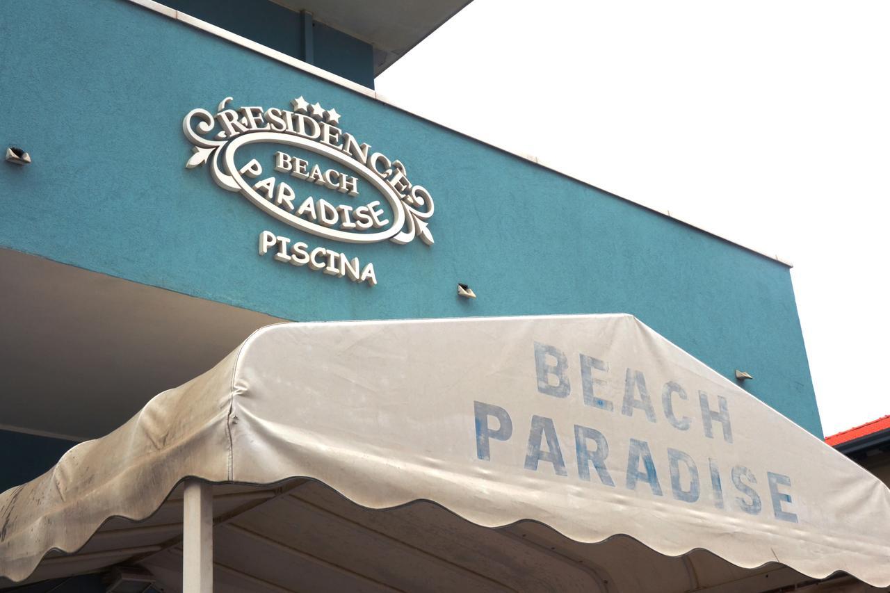 Residence Beach Paradise Rimini Eksteriør billede